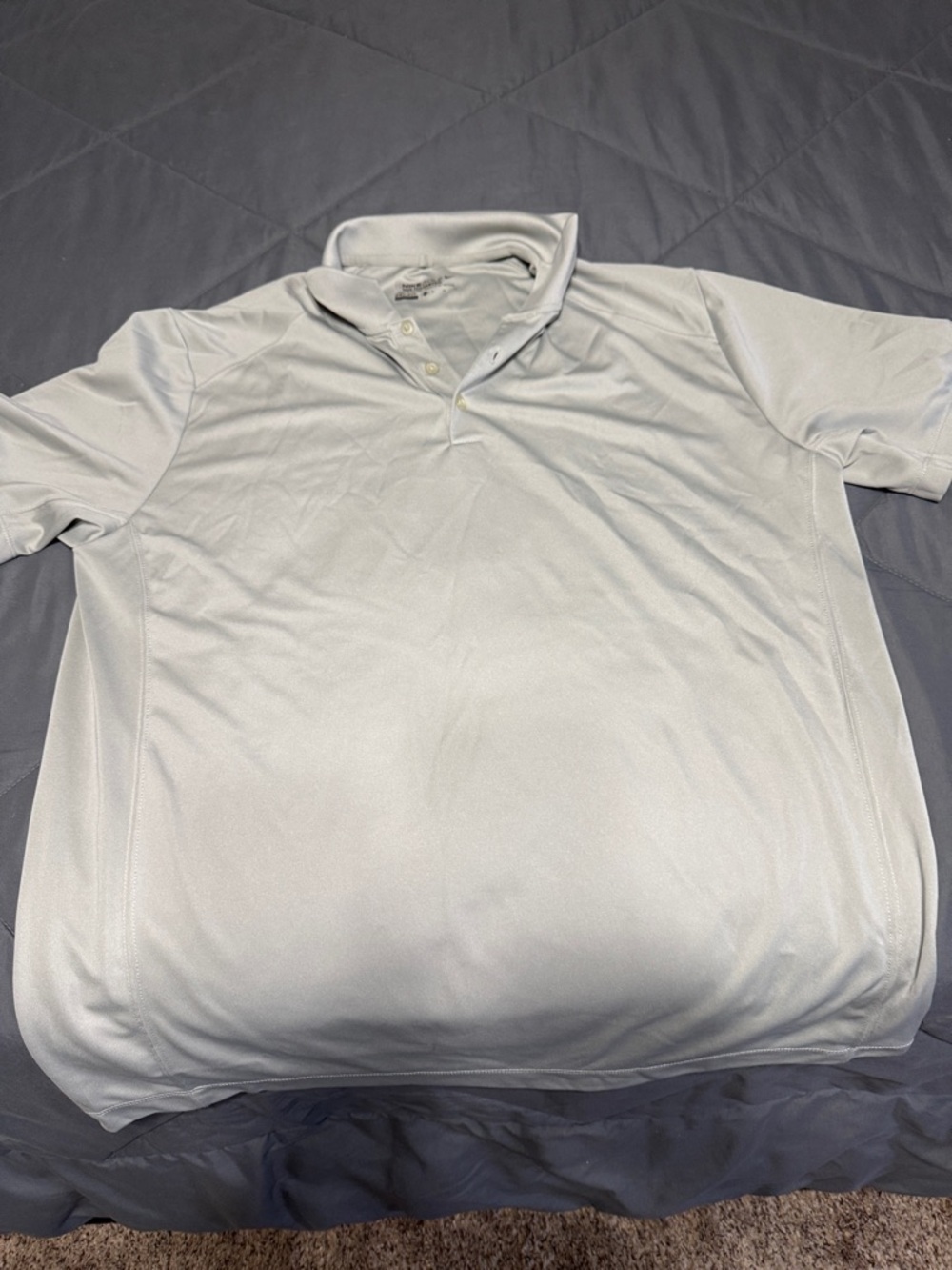 Nike Men's Polo Shirt - Light Gray